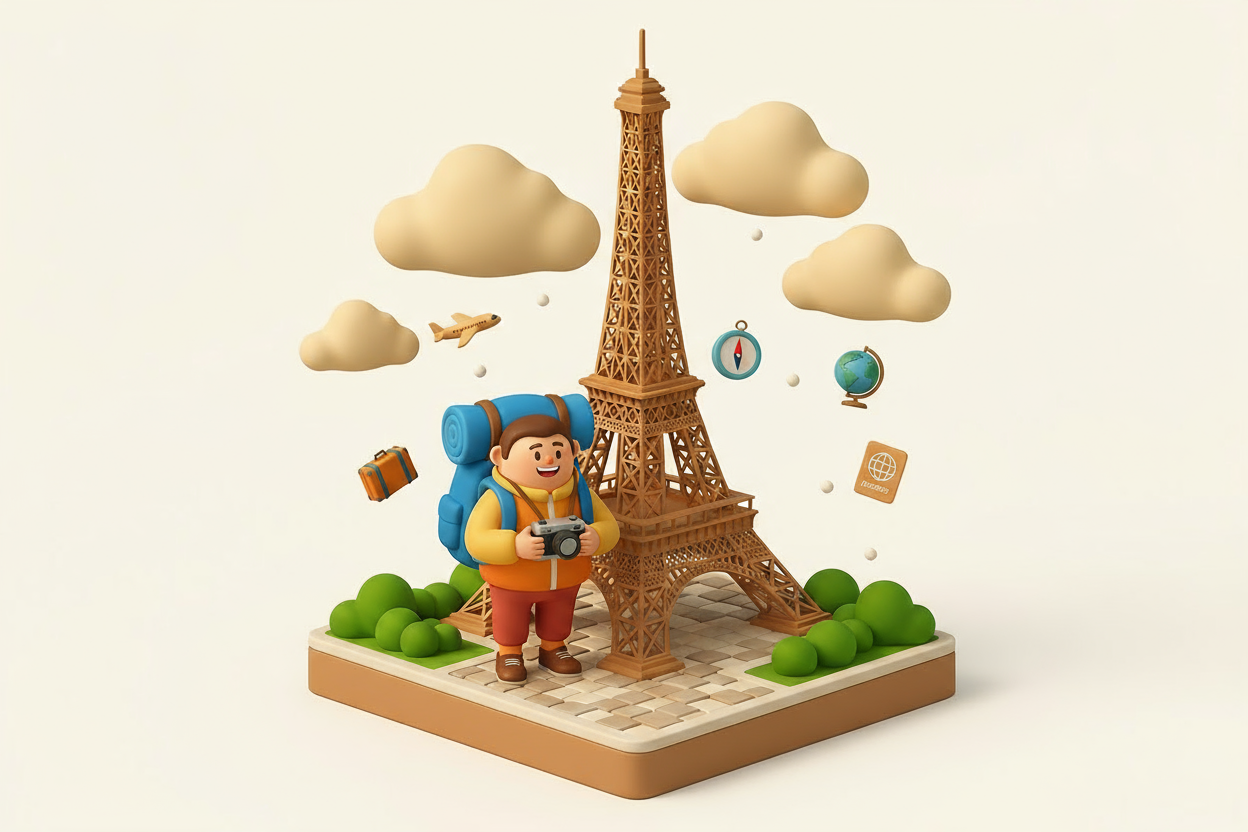 Seguro de Viaje - Torre Eiffel